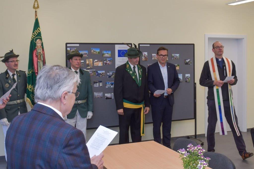 Auch Bürgermeister Sven Kaiser und Präses Arndt Thielen begrüßten die Gäste.